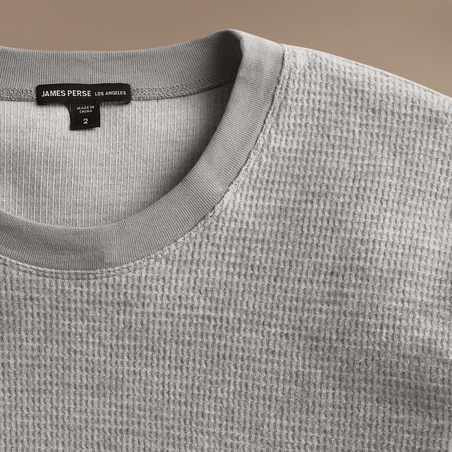 Brushed Thermal Crew Neck Sweatshirt for Men & Women - Soft Heather Grey Long Sleeve Shirt for Winter & Fall | Casual Wear, Layering, Outdoor Activities