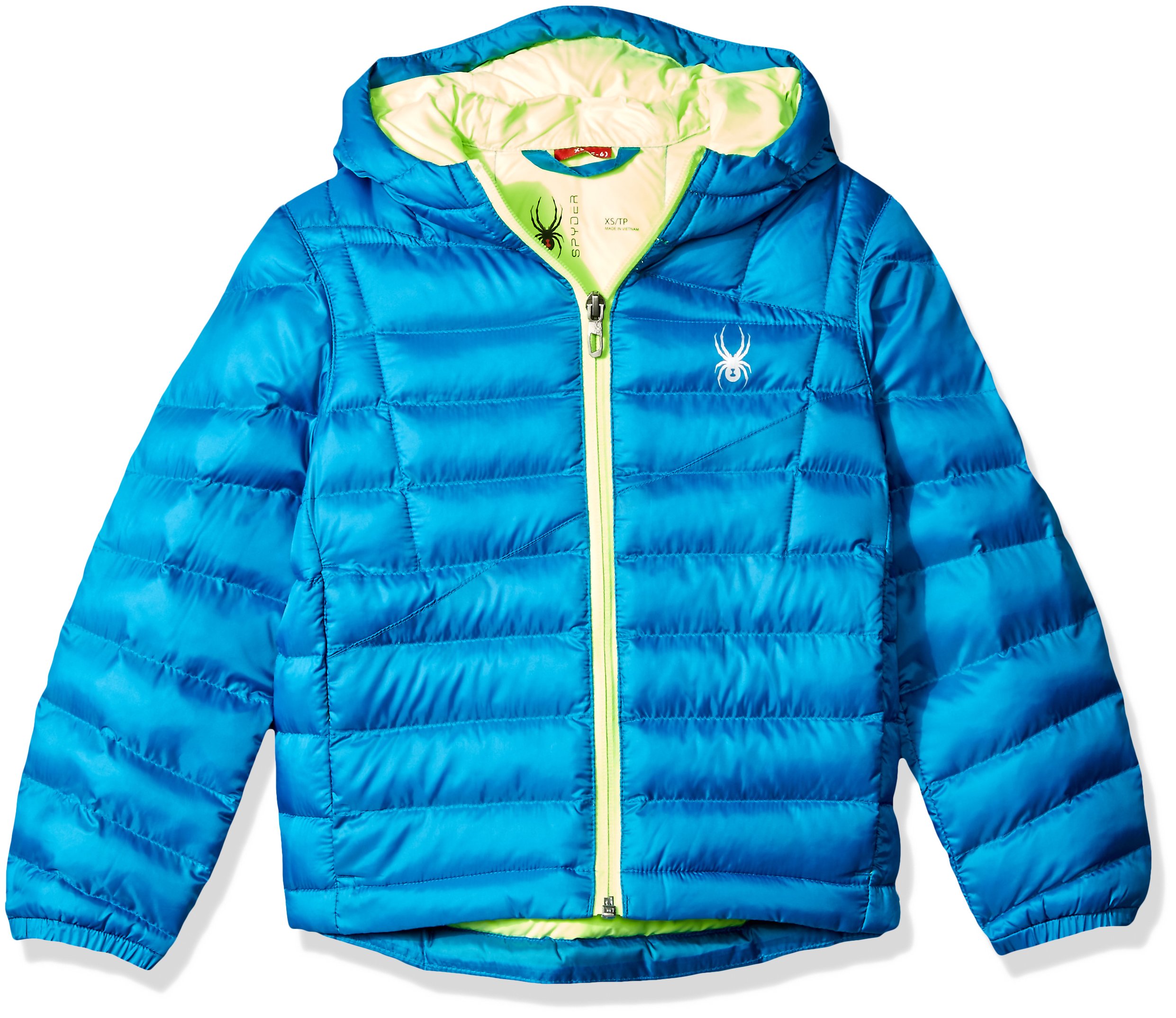 Spyder Boys Dolomite Synthetic Down Jacket - Lightweight Warm Winter Coat for Kids, Water-Resistant Outdoor Puffer Jacket - Perfect for Skiing, Snowboarding & Cold Weather Activities