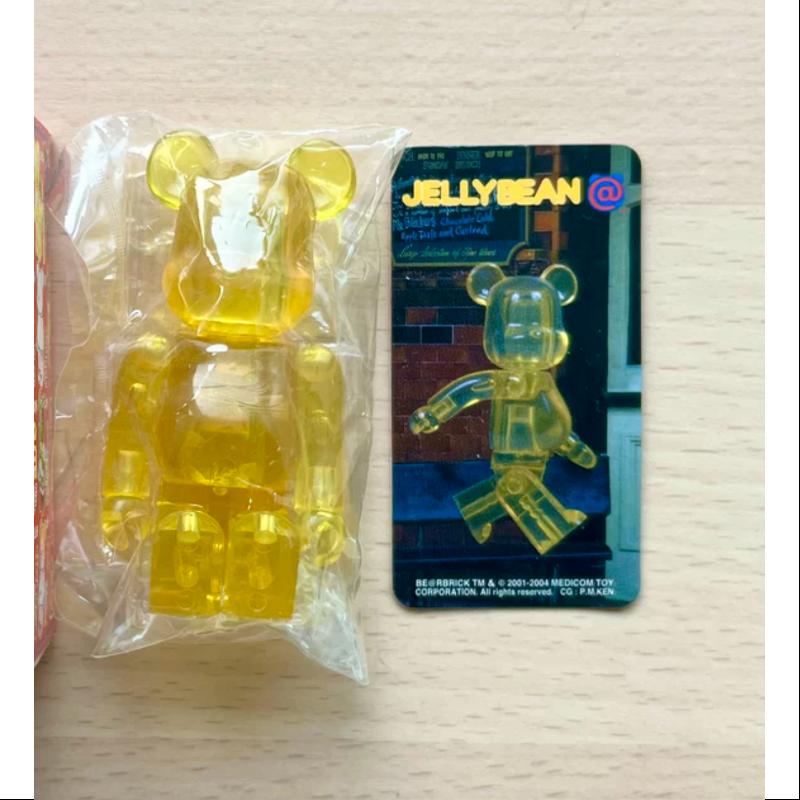 Bearbrick Series 8 JELLYBEAN 100% Collectible Vinyl Art Toy - Limited Edition Designer Figure for Display & Gift Giving - Perfect for Home Decor, Office Display, and Anime Collections