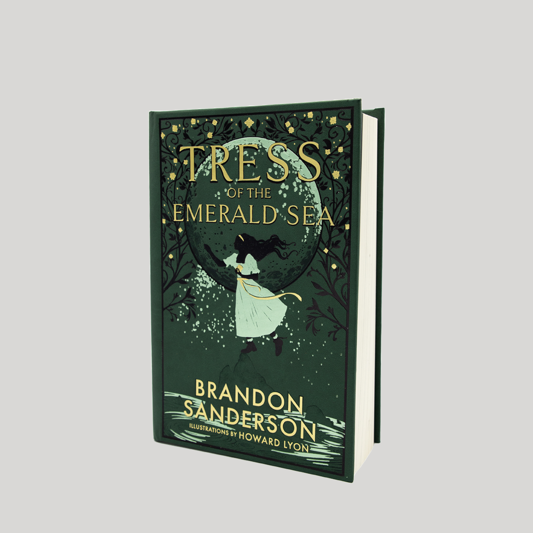 Tress of the Emerald Sea Premium Fan Bundle - Exclusive Collectible Set for Fantasy Book Lovers | Perfect for Home Decor, Cosplay, and Gift Giving