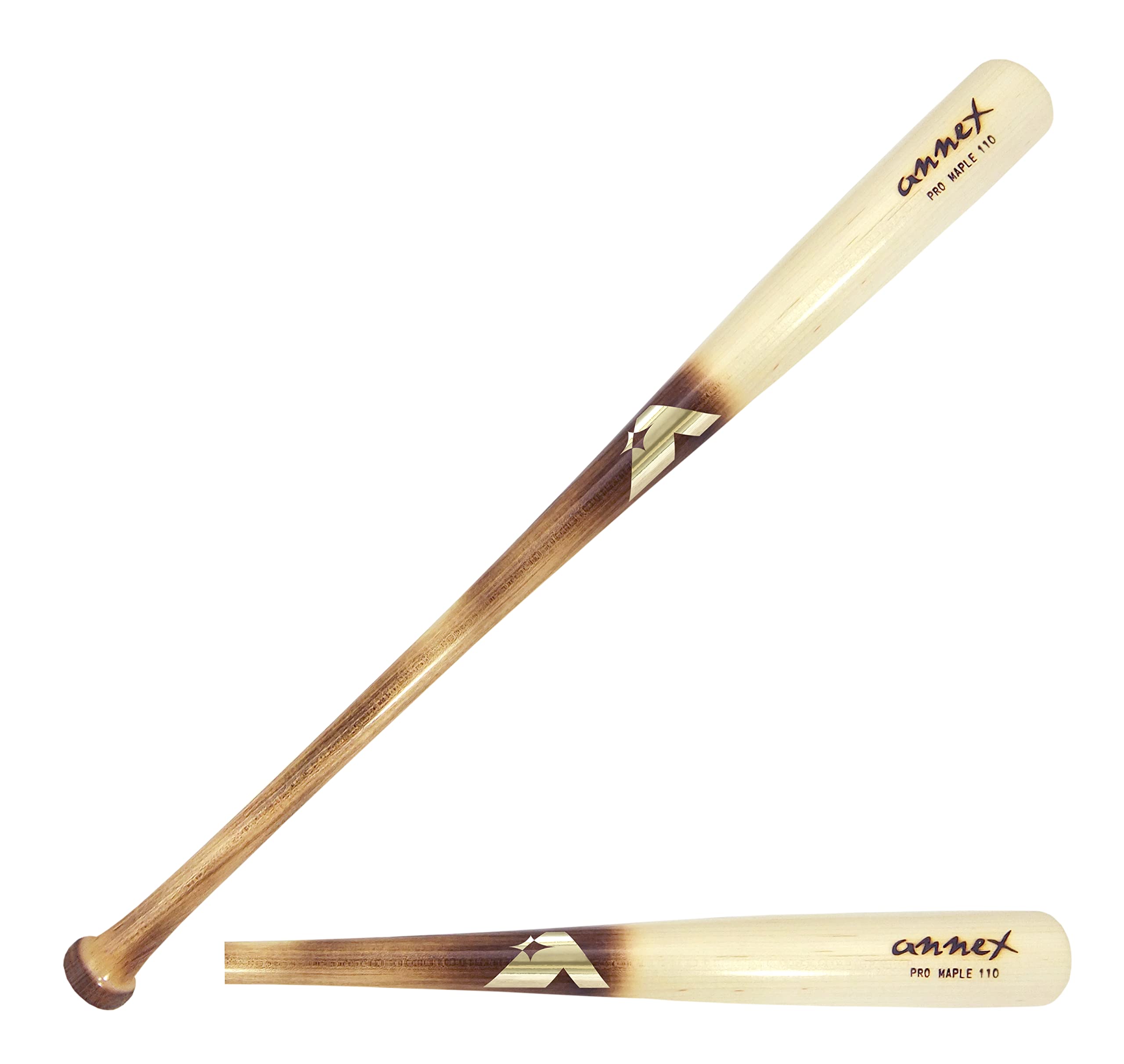 Annex Model 110 Maple Wood Baseball Bat - Professional Grade for Training & Games - Perfect for Youth & Adult Players in Leagues, Practice & Backyard Play