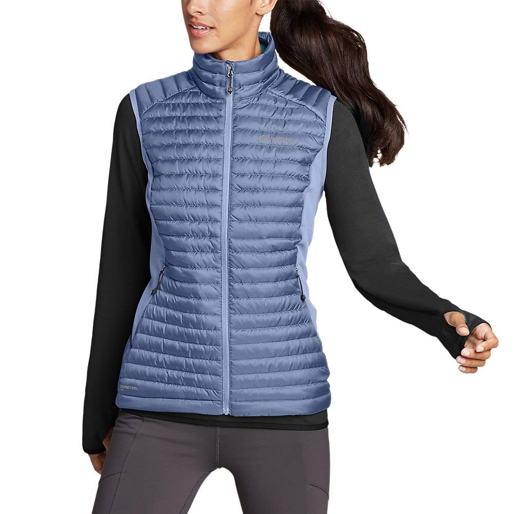 Eddie Bauer Women's MicroTherm 2.0 Down Vest - Lightweight Warm Puffer Vest for Outdoor Activities, Hiking & Winter Layering
