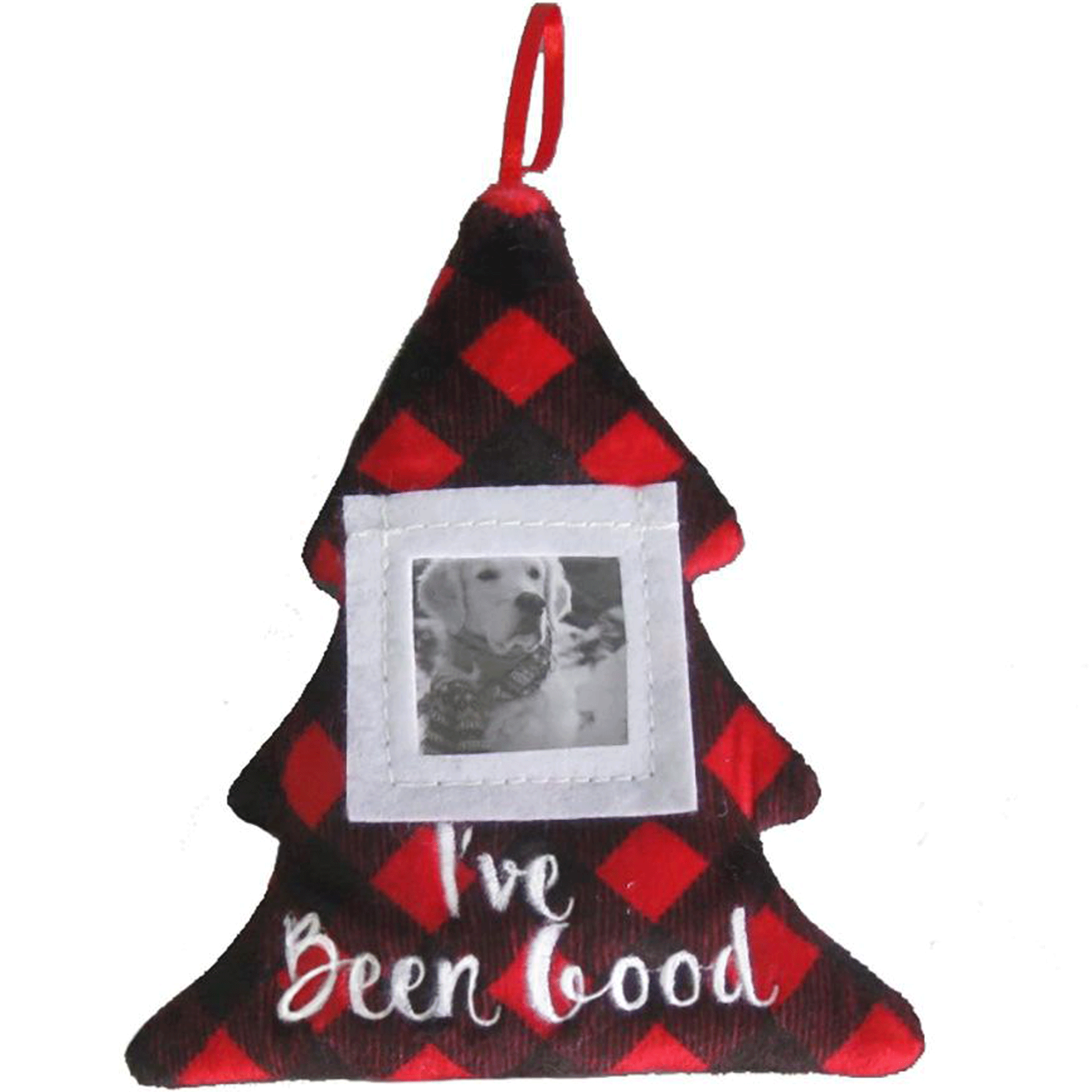 Lulubelles 'I've Been Good' Red Dog Toy - Durable Chew Toy for Small & Medium Dogs - Perfect for Playtime, Training & Gifting