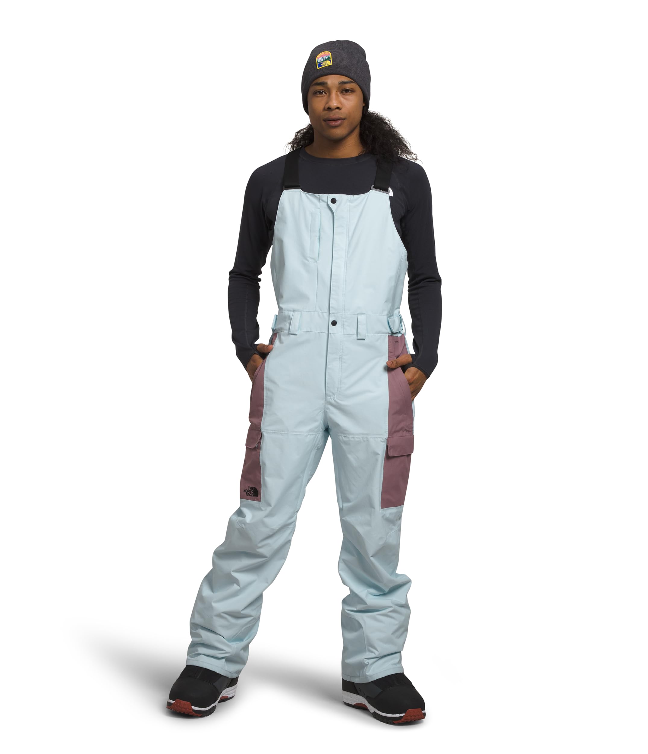 THE NORTH FACE Men's Freedom Bib Snow Pants - Waterproof Insulated Winter Ski Bib Overalls for Men - Perfect for Skiing, Snowboarding & Cold Weather Activities
