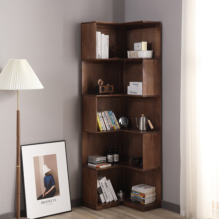 Julie Kyoto Display - Japanese Scandinavian Style Solid Wood Shelf for Home Decor, Books & Plants - Perfect for Living Room, Bedroom & Office Organization