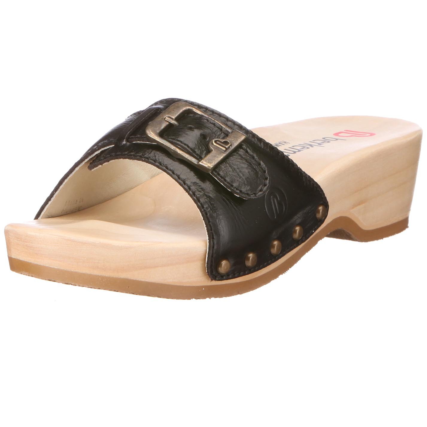 Berkemann Women's Open-Back Mules - Comfortable Slip-On House Shoes for Indoor & Outdoor Wear - Perfect for Home, Office, and Casual Outings