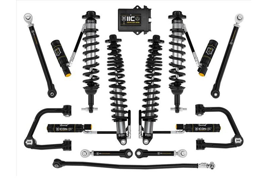 Ford Bronco Icon Vehicle Dynamics 3-4 Inch Stage 8 Lift Kit - Tubular Suspension System for Off-Roading & Adventure Driving
