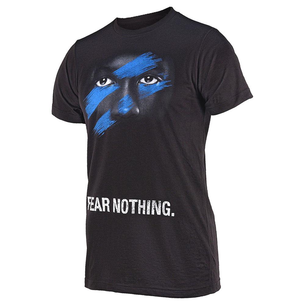Babolat Fear Nothing Tennis T-Shirt for Men & Women - Moisture Wicking, Breathable, Comfort Fit - Black & Blue - Perfect for Training, Matches & Casual Wear