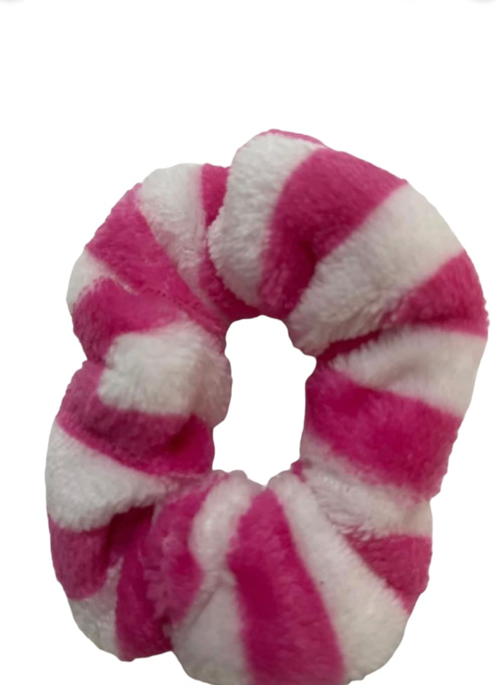 JGJ Faux Fur Scrunchies - Soft Hair Bands & Wristbands for Women, Girls - Ponytail Holders & Hair Ties for Everyday, Workout, and Fashion Accessories