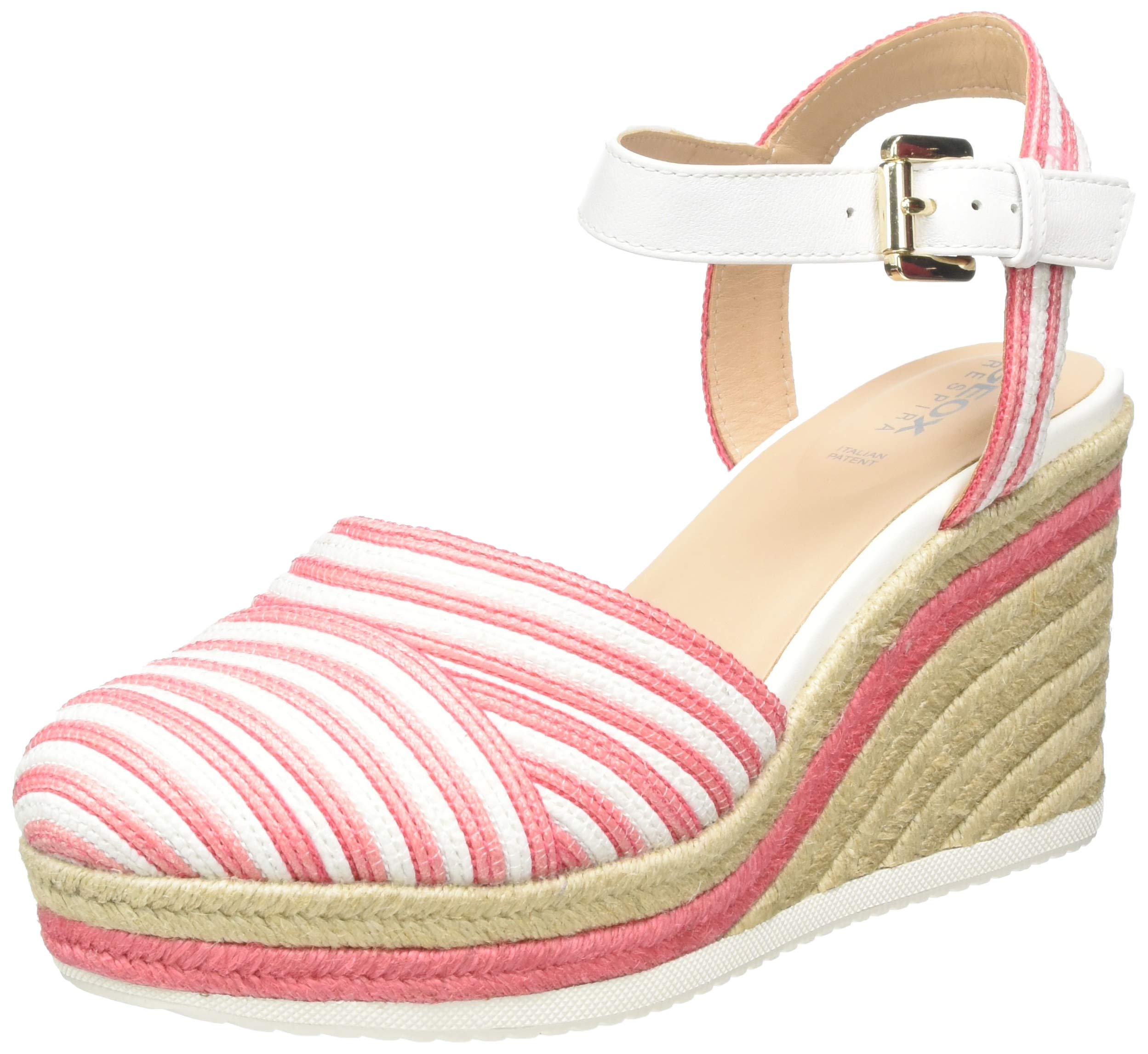 Geox Women's Closed Toe Sandals - Comfortable Walking Shoes for Women, Breathable & Supportive - Perfect for Travel, Work & Casual Outings