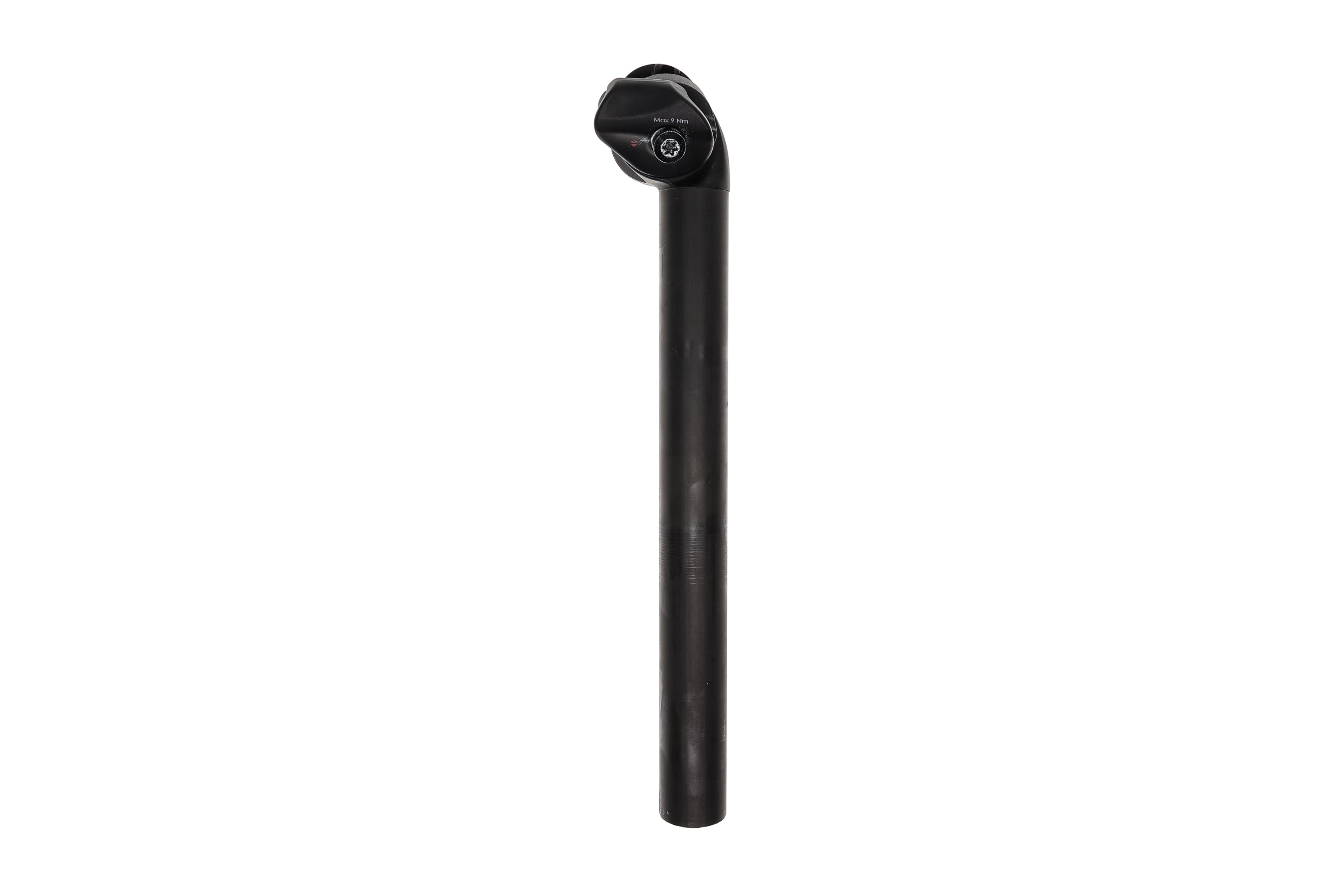 3T Zero 25 Team Carbon Seatpost - 27.2mm x 350mm with 25mm Setback - Stealth Black - Lightweight Road Bike Seatpost for Cycling & Racing