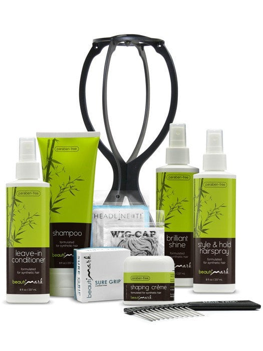 10-Piece Synthetic Hair Wig Essentials Kit - Wig Caps, Combs & Care Accessories for Styling & Maintenance | Perfect for Cosplay, Daily Wear & Salon Use