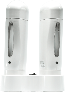 Professional Double Wax Roller Machine for Hair Removal - At-Home & Salon Use - Smooth Skin Waxing Kit for Legs, Face, Bikini Line & Body