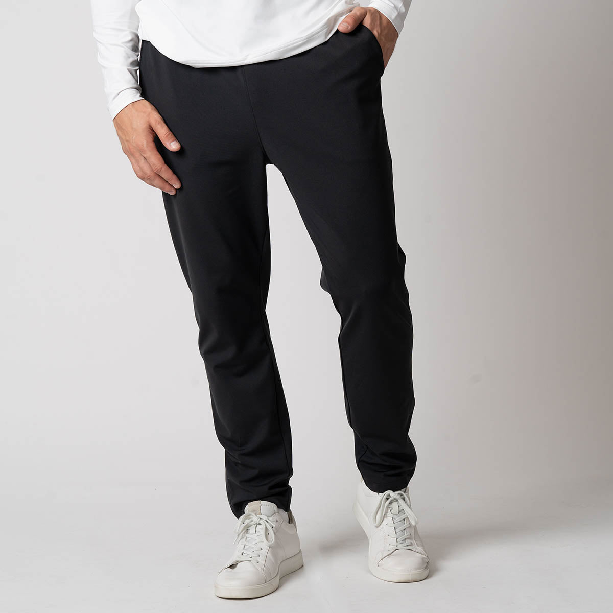 Men's Warm Up Tapered Pants - Lightweight Athletic Joggers for Running, Gym & Lounge - Comfortable Stretch Workout Sweatpants for Men