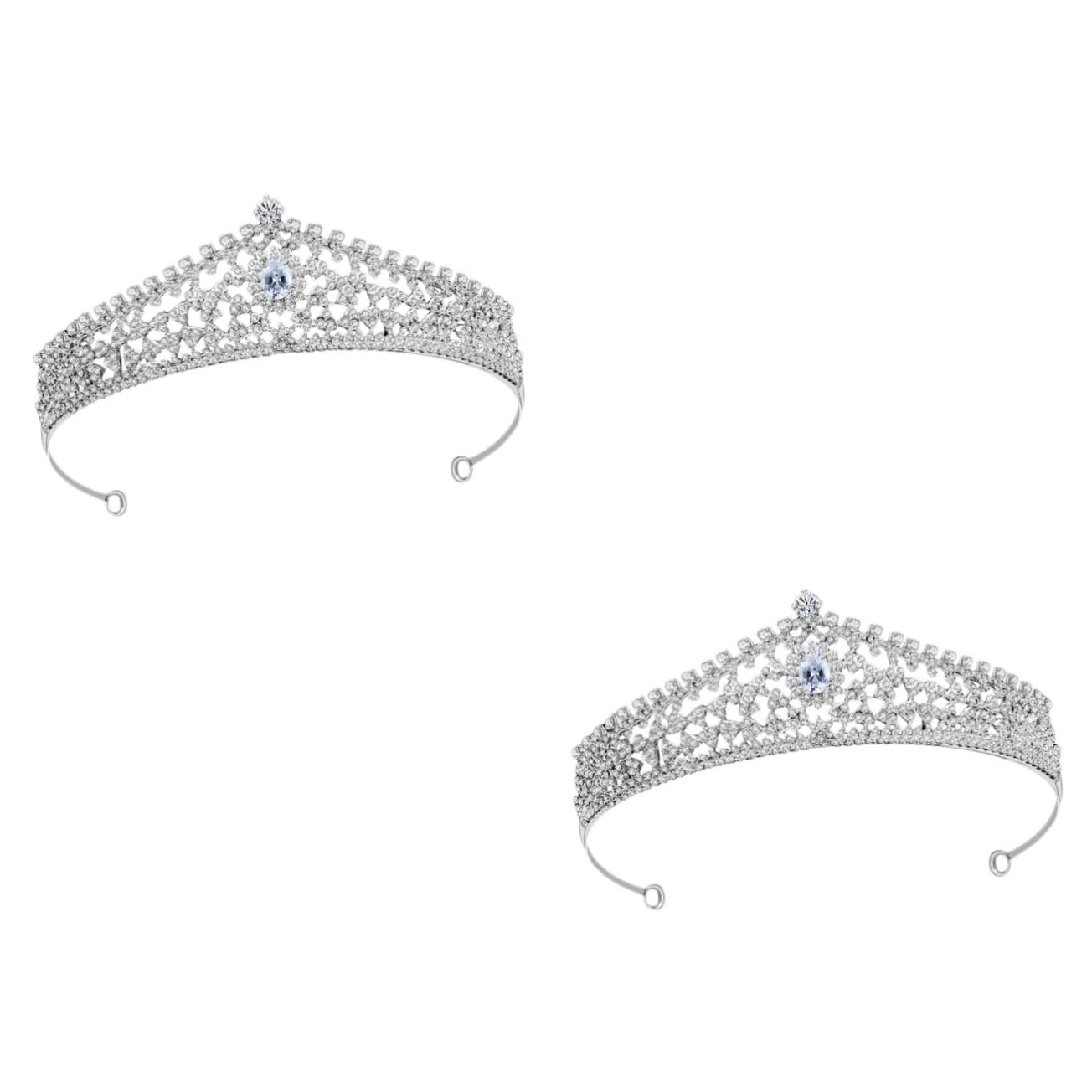 Beavorty 2-Piece Bridal Crown Set - Pearl Wedding Tiara & Headband for Bride, Bridesmaids, and Birthday Princess - Elegant Hair Accessories for Weddings, Bachelorette Parties, and Special Occasions