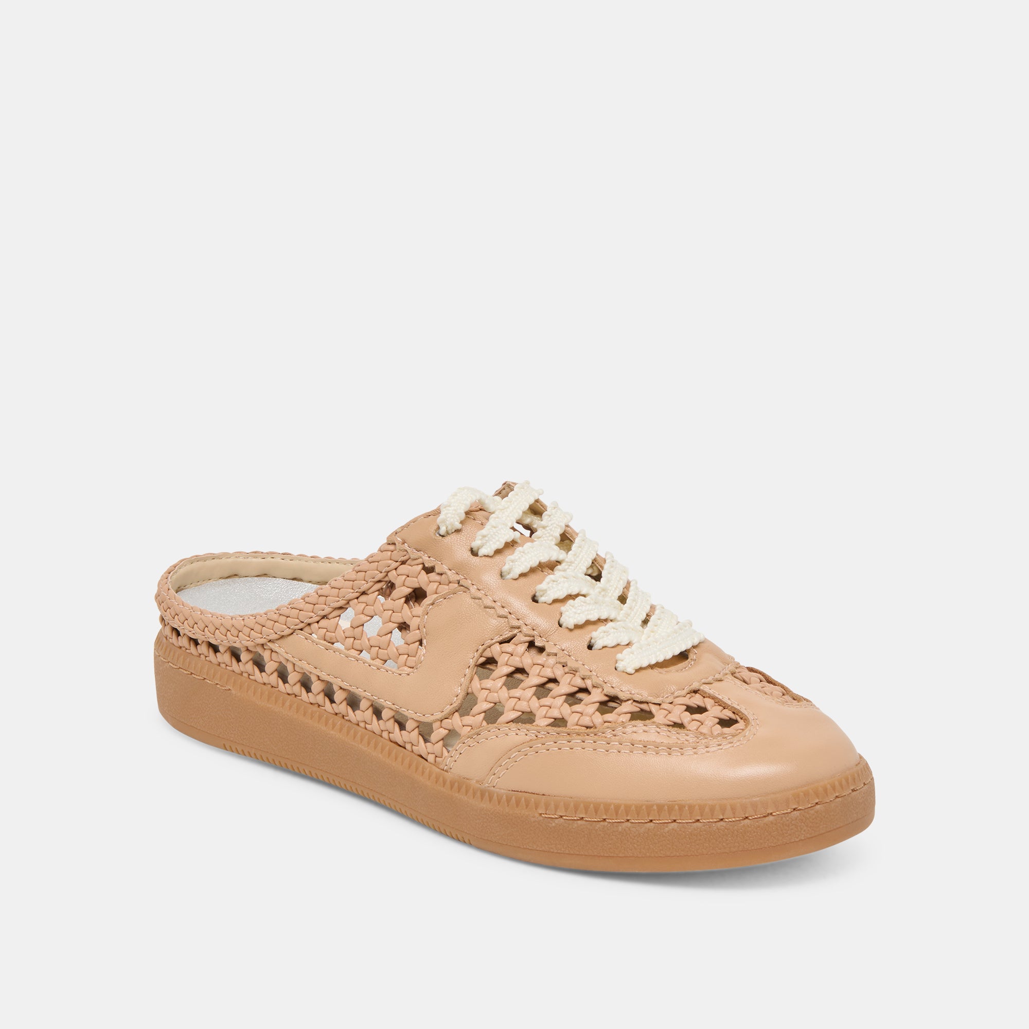 Stella Woven Sneakers - Stylish & Comfortable Cafe Slide Shoes for Women | Perfect for Casual Outings, Beach Walks & Summer Fashion