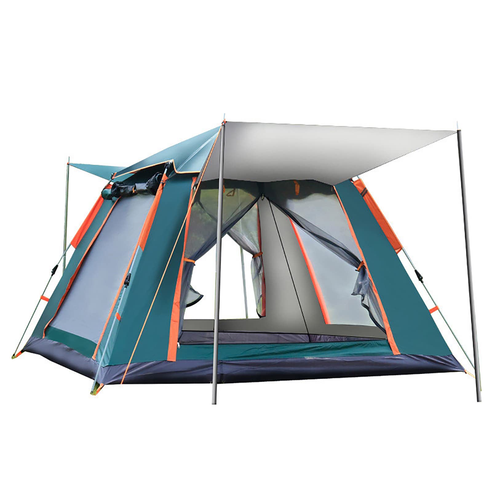 Windproof Waterproof Camping Tent - 4 Season Instant Pop Up Dome Tent for Family Outdoor Adventures | Perfect for Camping, Hiking, Festivals & Backpacking