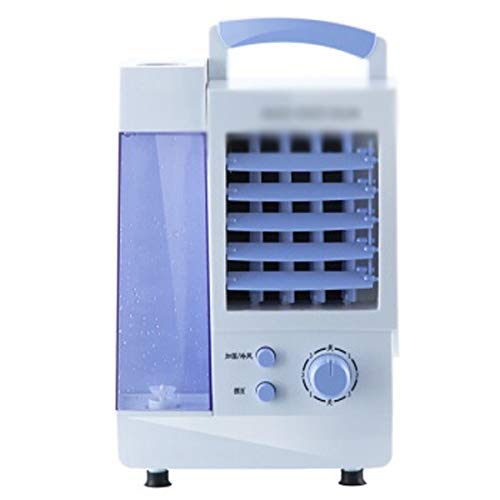 HJINGBIN Mini Portable Air Conditioner & Cooling Fan - Compact Desktop Personal Fan with Evaporative Air Circulation - Perfect for Office, Bedroom, Dorm & Travel Use