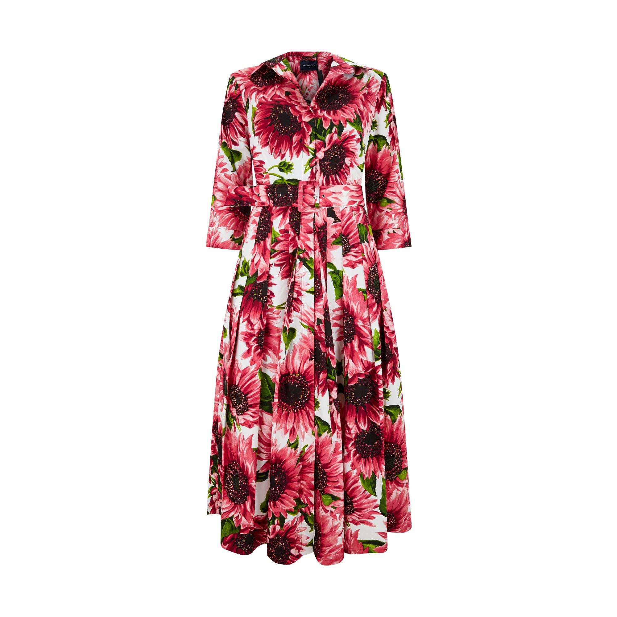 Audrey May Women's Floral Sunflower Summer Dress - Casual Boho Maxi Dress for Beach, Vacation & Outdoor Parties