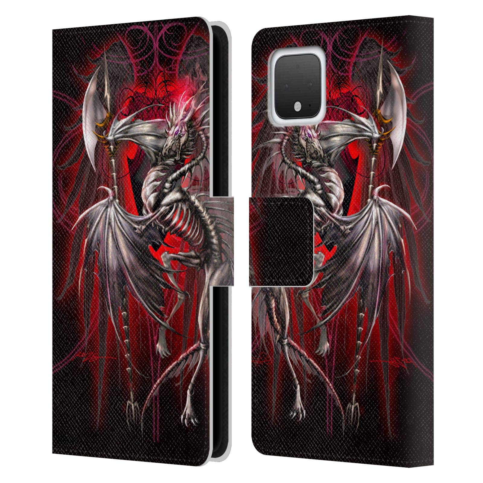 Ruth Thompson Lichblade Dragons Leather Wallet Case for Google Pixel 4 - Book Style Protection for Daily Use