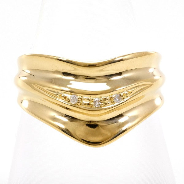 18K Yellow Gold Diamond Ring for Women - Elegant Solitaire Engagement & Wedding Band - Perfect for Proposals, Anniversaries & Special Occasions