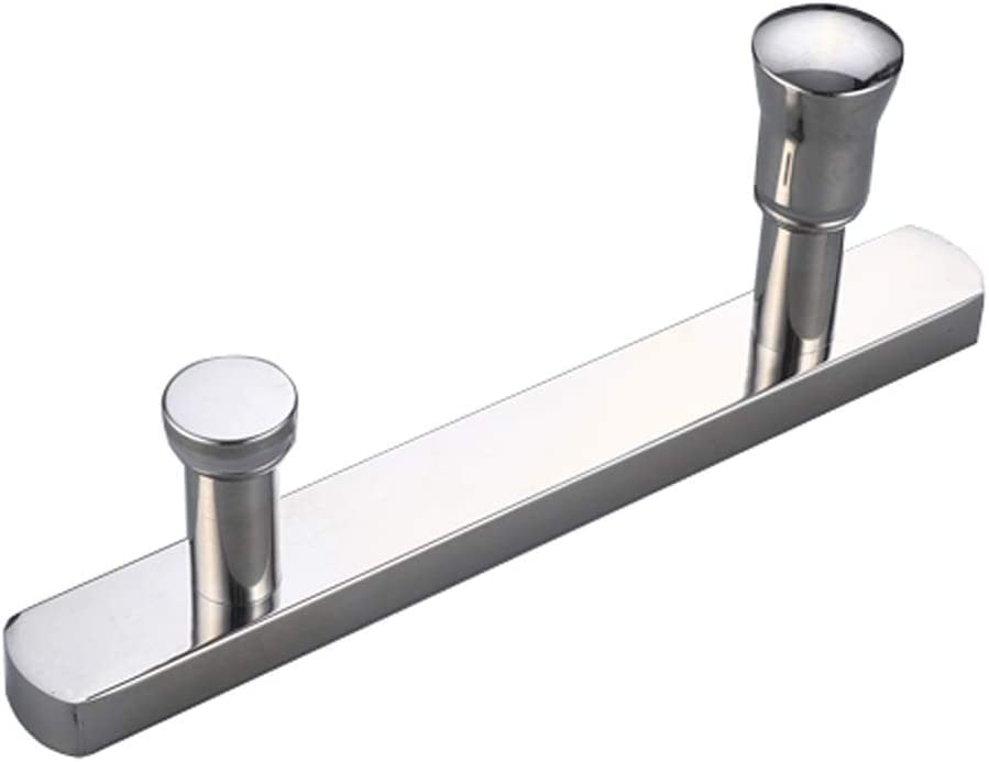 MIQXUAN Shower Door Handle Replacement Set - 145mm Hole to Hole - Stainless Steel Glass Door Knob & Pull Bar for Bathroom & Shower Screen - Perfect for Home Renovation & Bathroom Upgrade