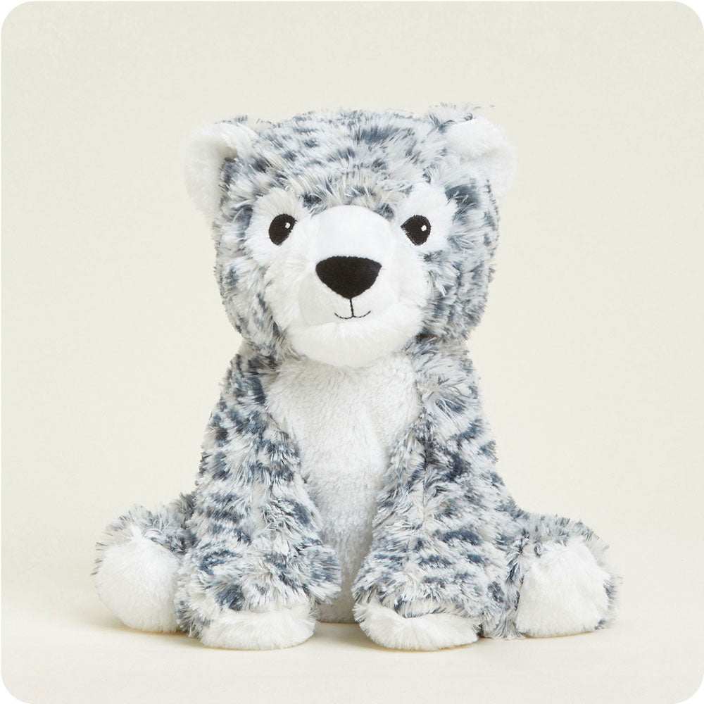 Snow Leopard Plush Stuffed Animal - Ultra Soft & Cuddly Warmies for Kids & Adults - Perfect for Gifts, Bedtime Comfort & Stress Relief