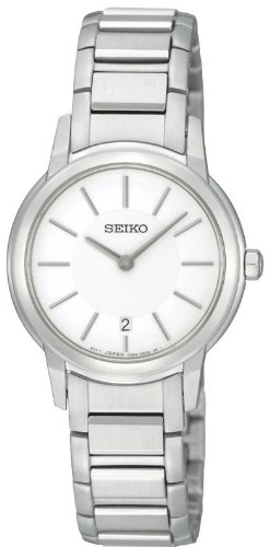Seiko Women's Watches SXB421P1 - Elegant Stainless Steel Watch with Date Display for Business, Casual & Special Occasions
