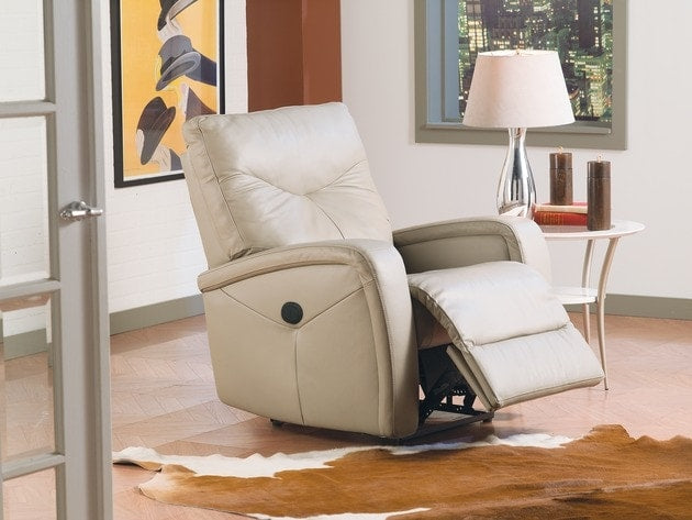 Palliser Torrington Reclining Chair - Comfortable Leather Recliner with Power Headrest & Lumbar Support for Living Room, Home Theater, and Office Relaxation