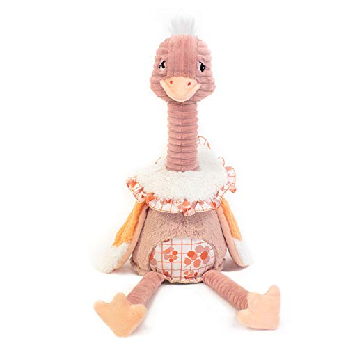Deglingos Original Pomelos - Soft and Cuddly Ostrich Plush Toy for Kids | Perfect for Gifts, Nursery Decor, and Bedtime Comfort | Adorable Stuffed Animal for Boys & Girls