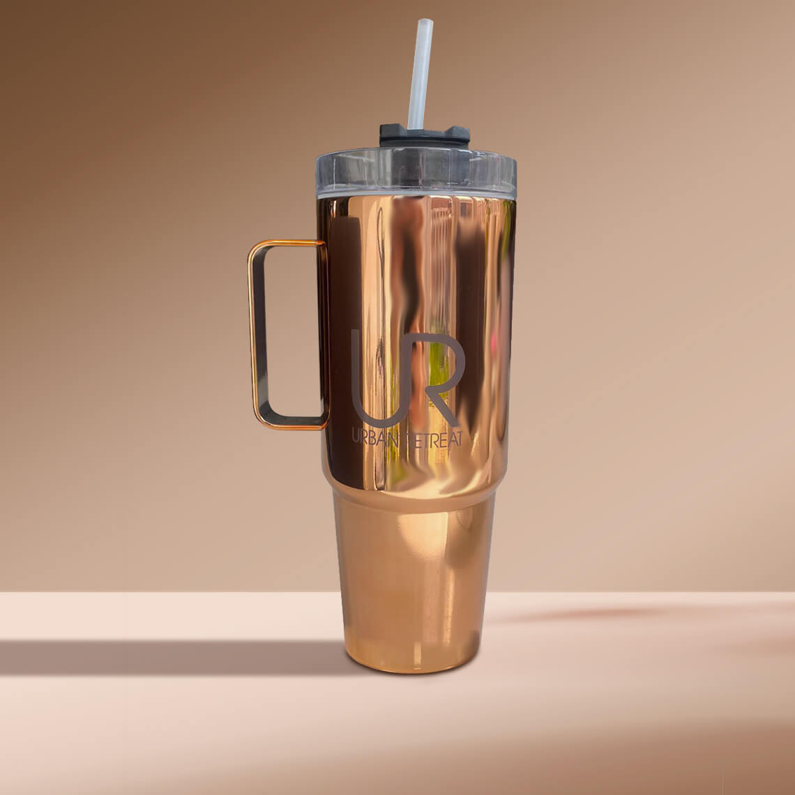 UR Rose Gold Cup - Elegant 24K Rose Gold Plated Coffee Mug, Perfect for Gifts, Home Decor & Tea Lovers