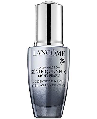 Lancome Advanced Genifique Yeux Light Pearl Eye & Lash Concentrate - 0.67 oz | Anti-Aging Eye Cream for Dark Circles & Puffiness | Brightening & Hydrating Treatment for Sensitive Skin | Perfect for Night Routine & Travel Skincare