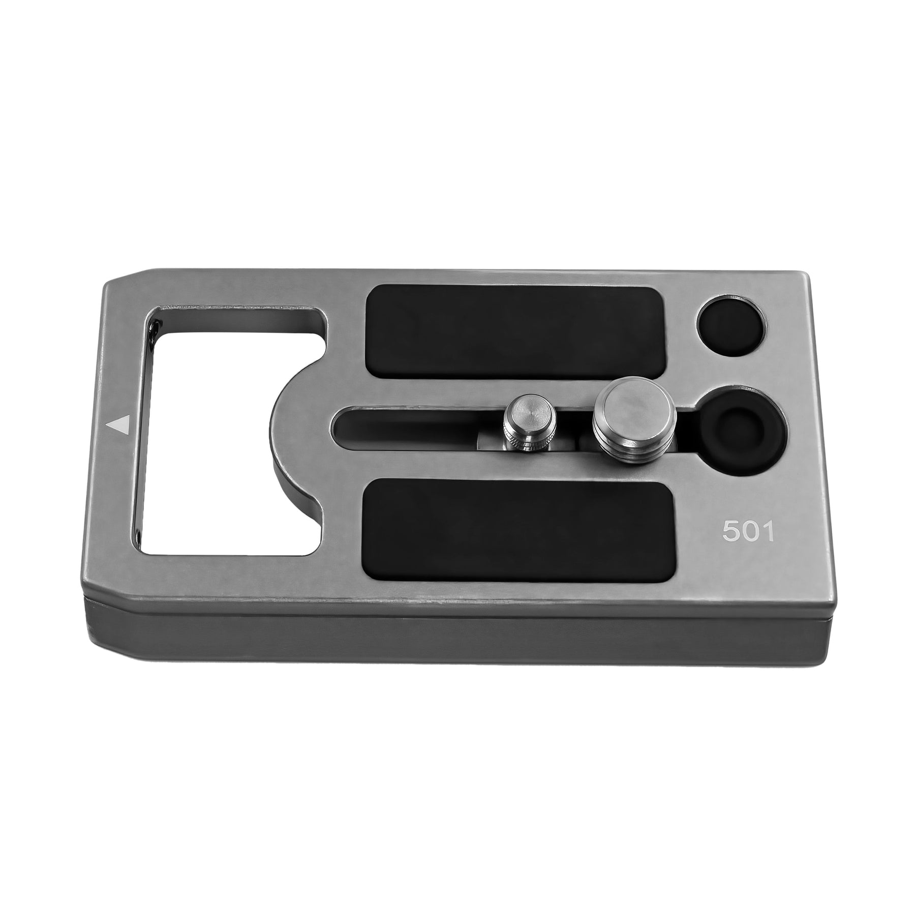 Kondor Blue 501 Plate (Space Gray) - Premium Camera Cage Accessory for DSLR & Mirrorless Filmmaking | Perfect for Vlogging, Documentary & Cinematic Production