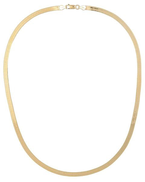 Elegant Herringbone Chain Necklace for Women - 18K Gold Plated Layered Pendant Jewelry - Perfect for Daily Wear, Parties & Gifts