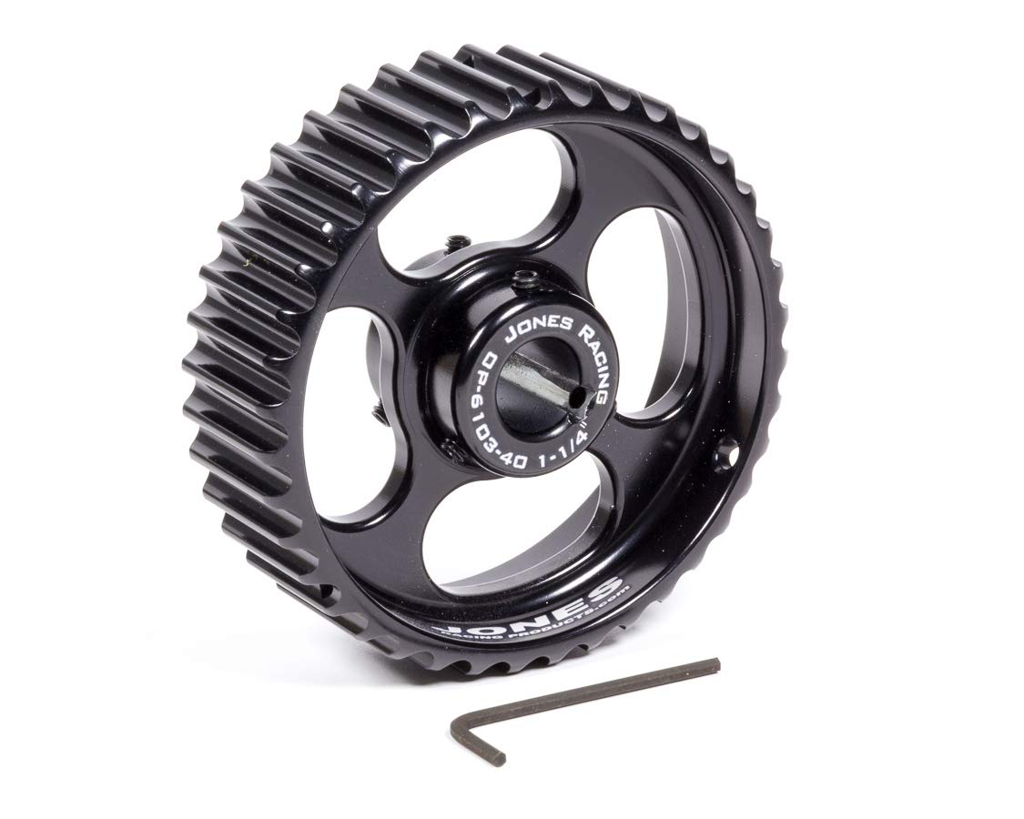 HTD 40-Tooth Oil Pump Pulley 1-1/4in Wide (OP-6103-40-1-1/4) - 1 Pack | Replacement Part for Automotive & Industrial Machinery | Perfect for Engine Repair, Hydraulic Systems & Power Transmission