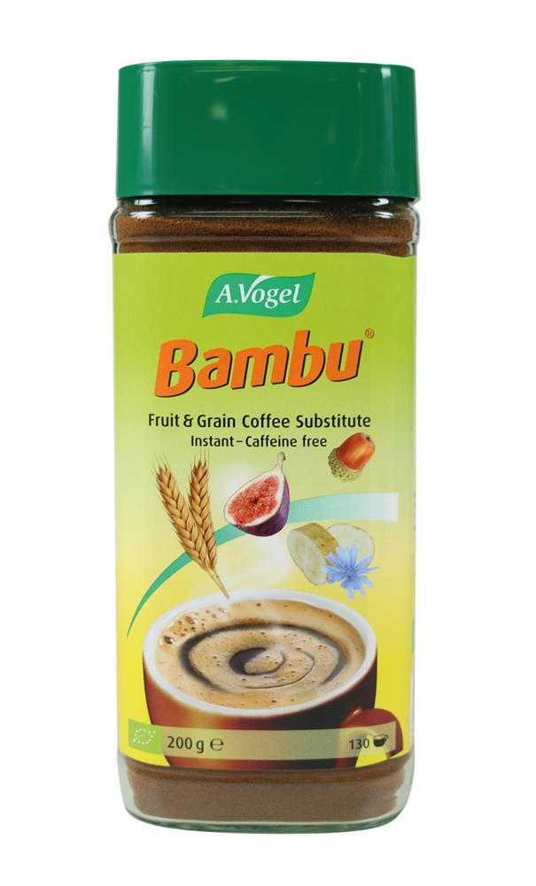 A Vogel Bambu Organic Coffee Substitute Powder 200g - Healthy & Caffeine-Free Alternative for Morning Drinks & Relaxation