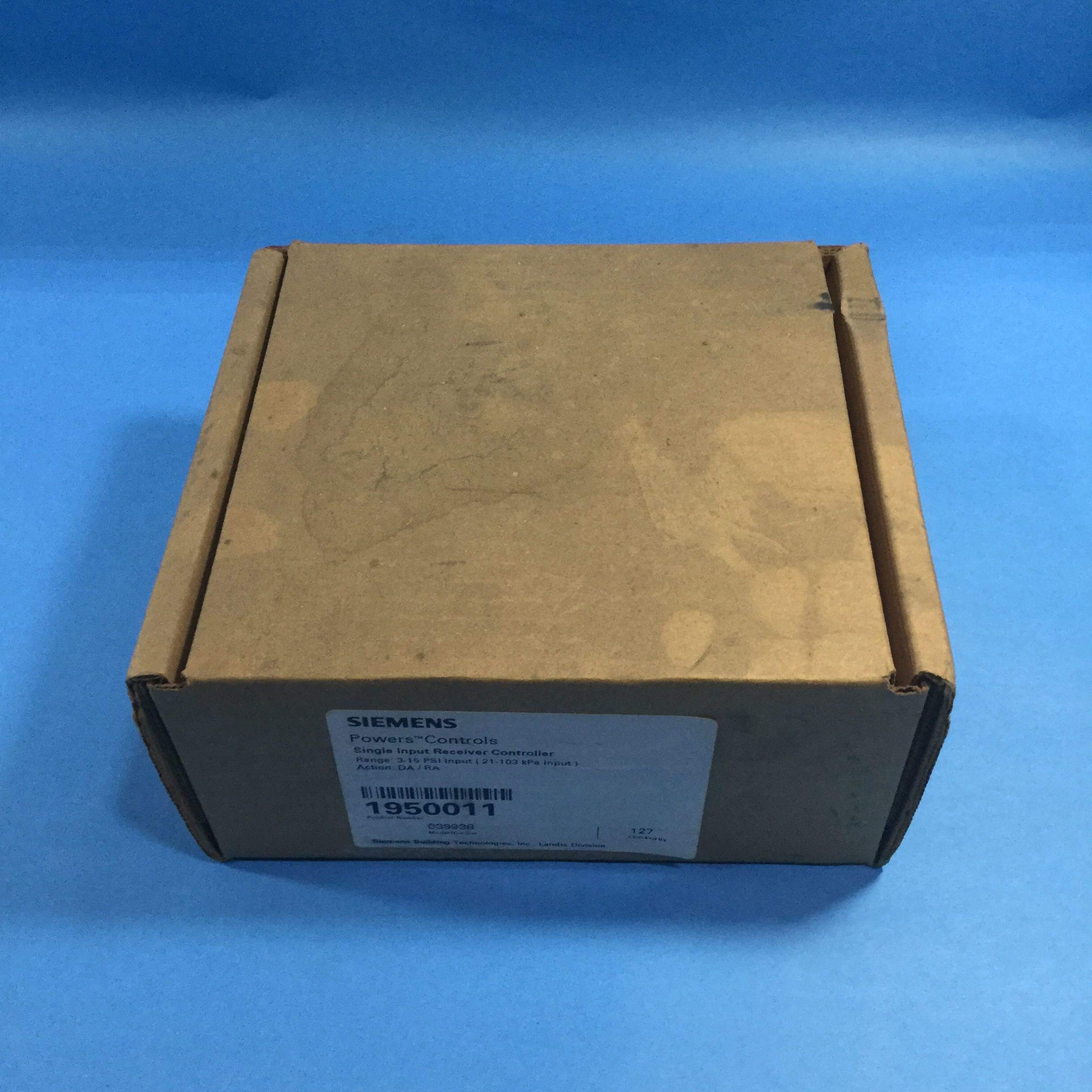 SIEMENS INDUSTRY 195-0011 Surface Mounted Pneumatic Output Direct Acting Single Input Receiver Controller for HVAC Automation Systems