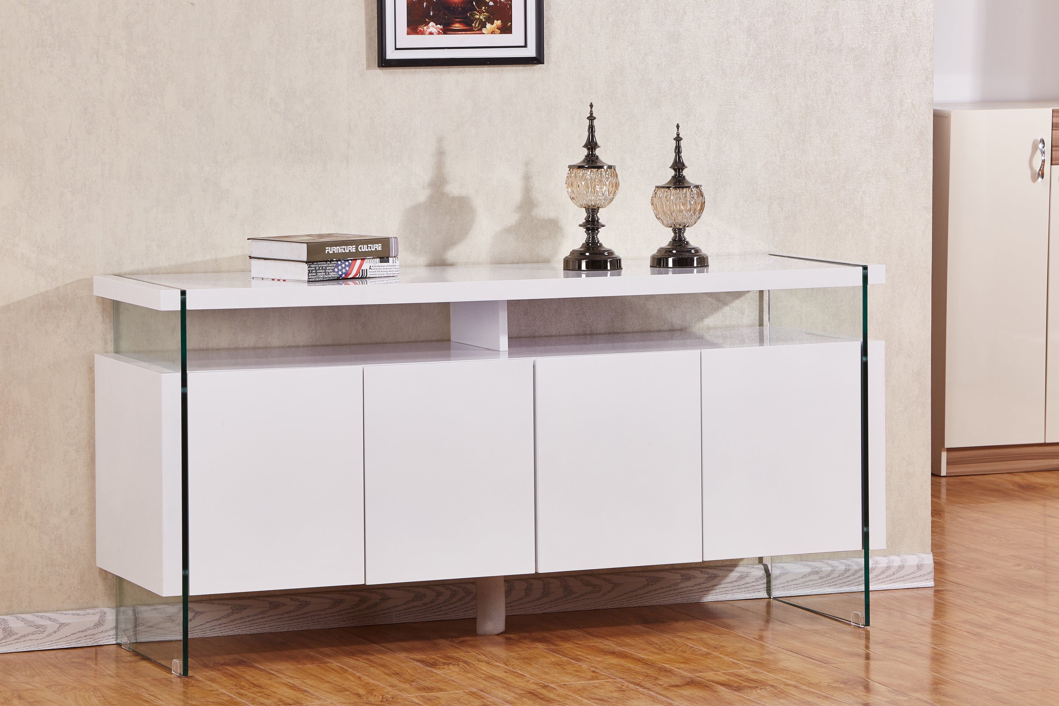 High Gloss Server Cabinet - EURO BQAC33 Network Rack for Data Center & Office Use | Durable & Stylish IT Storage Solution