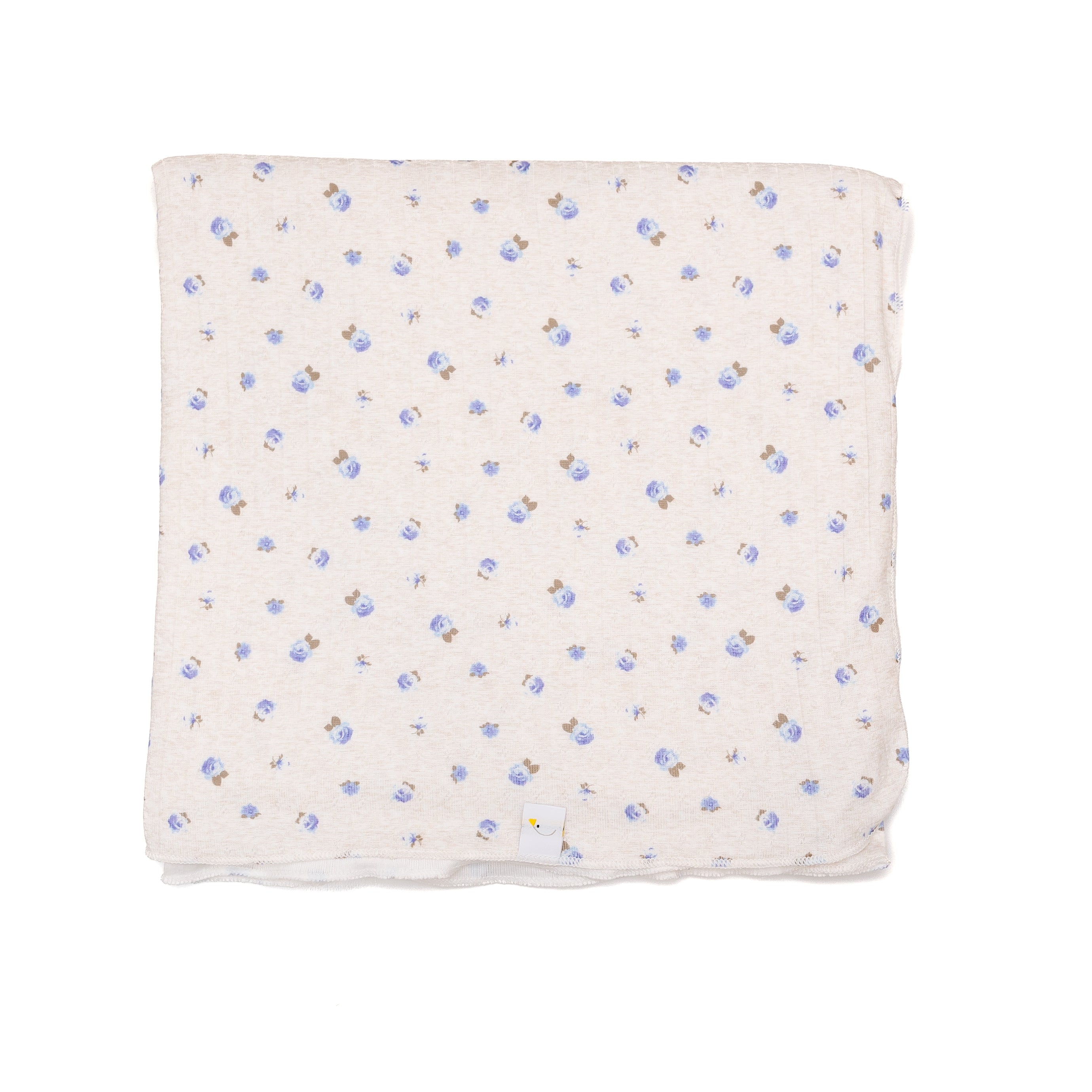 Amelia Baby Swaddle Blanket - Soft Blue Cotton Wrap for Newborns & Infants - Perfect for Sleeping, Swaddling & Comforting Babies