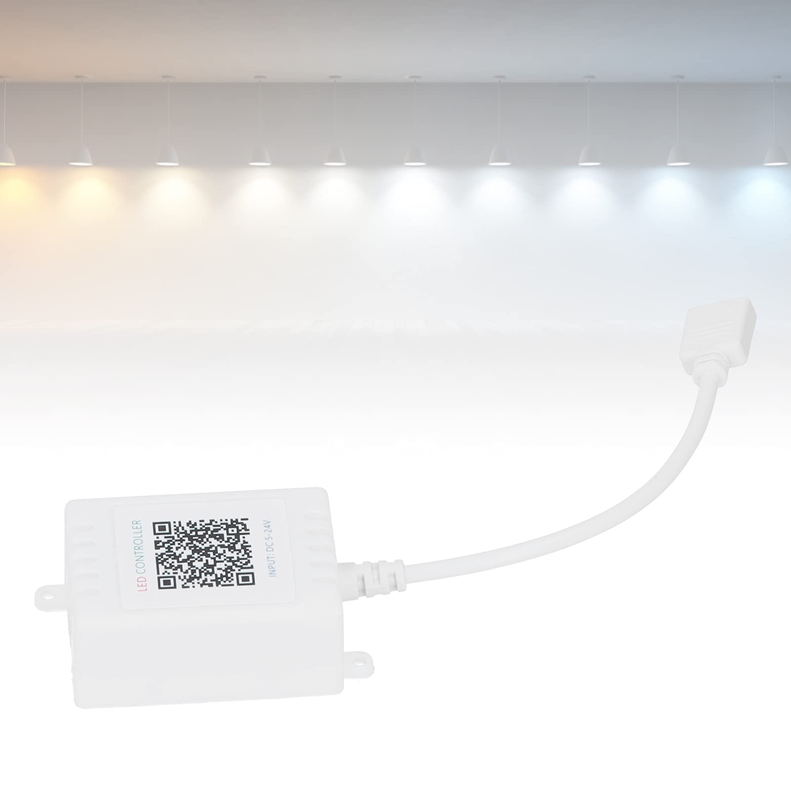 RGB LED Controller with English Manual - Perfect for Wedding, Bedroom & Party Lighting