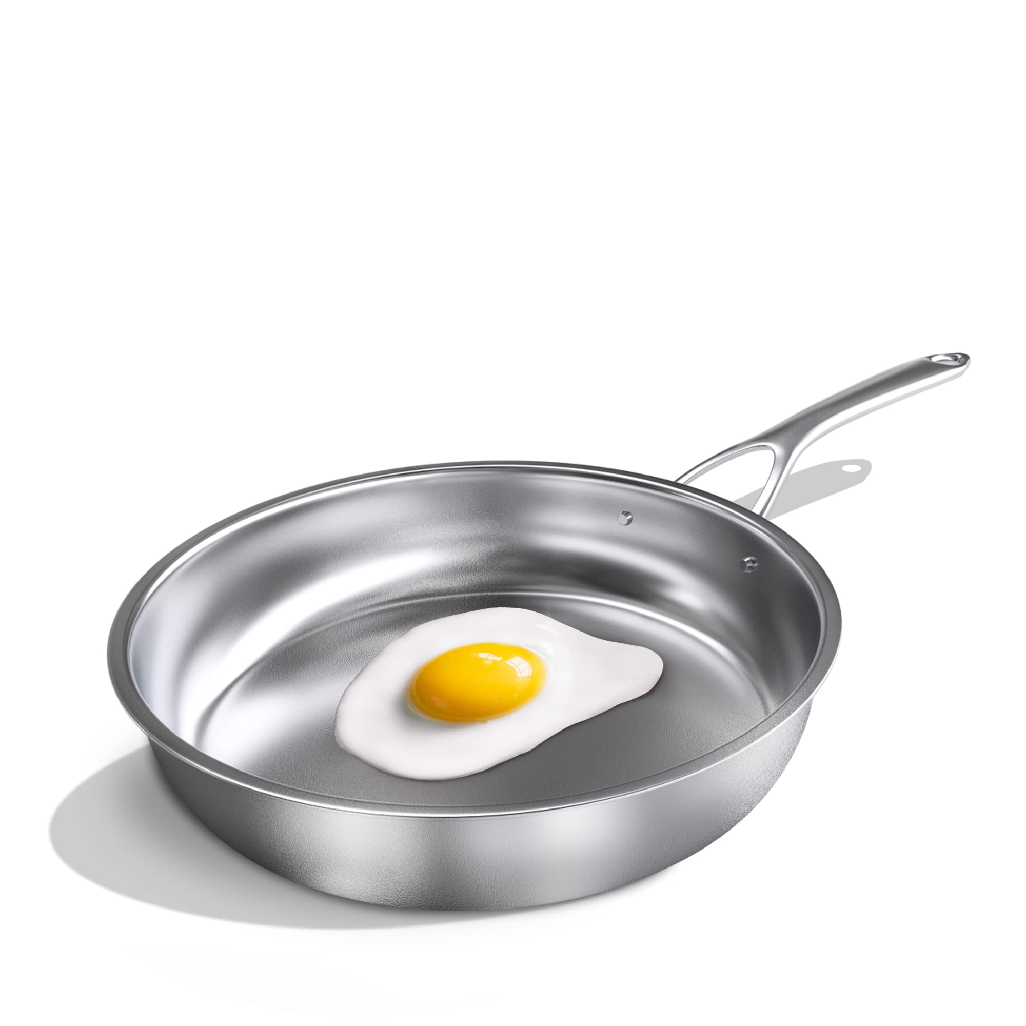 **KONCO 99.9% Pure Titanium Non-Stick Frying Pan - 24cm Uncoated Chinese Wok for Steak, Eggs & Stir-Fry | Durable & Lightweight Titanium Cookware for Home & Professional Kitchens | Perfect for Searing, Sauteing & Healthy Cooking**
