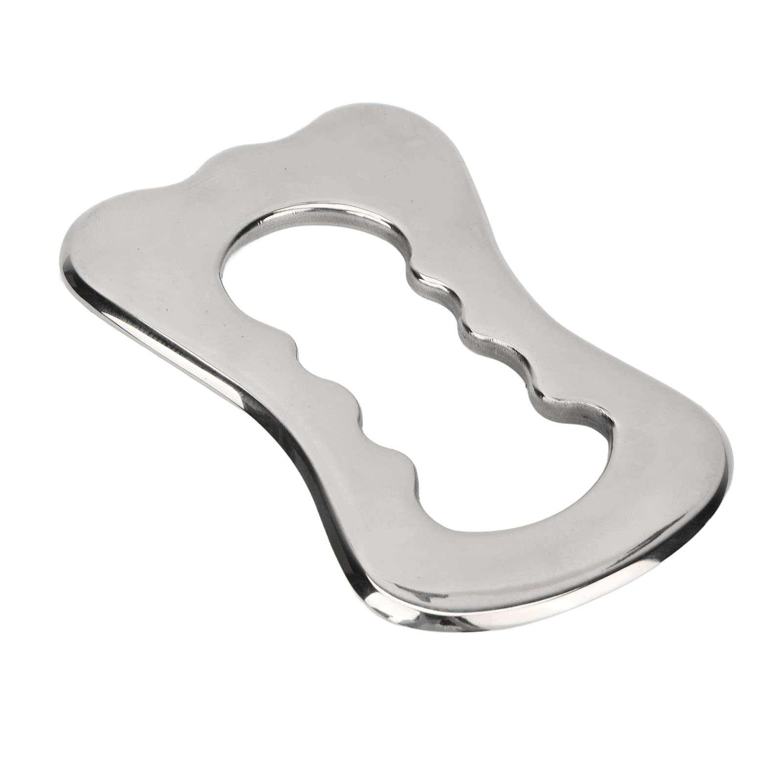 Stainless Steel Gua Sha Tool - Ergonomic Scraping Massage Board for Neck & Back Pain Relief - Perfect for Home Spa, Self-Care, and Muscle Relaxation Therapy