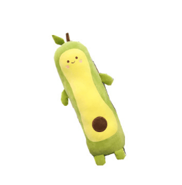 Cute Avocado Plush Toy - Soft & Huggable GuacGuys Stuffed Animal for Kids & Adults | Perfect for Gifts, Home Decor, and Stress Relief