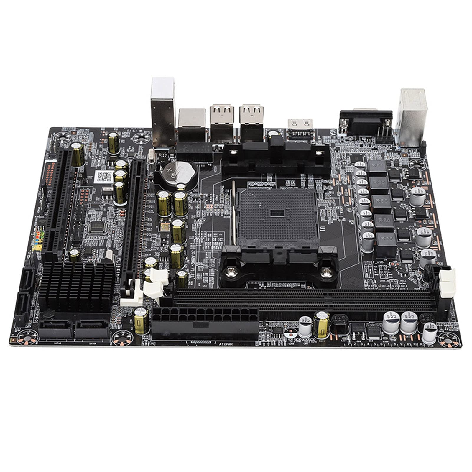 ASHATA AMD A88 Motherboard - Desktop Computer Mainboard with DDR3 1333-2133MHz, VGA & RJ45 Network Ports, FM2/FM2+ CPU Socket | Perfect for Gaming PCs, Home Office Workstations & DIY Computer Builds