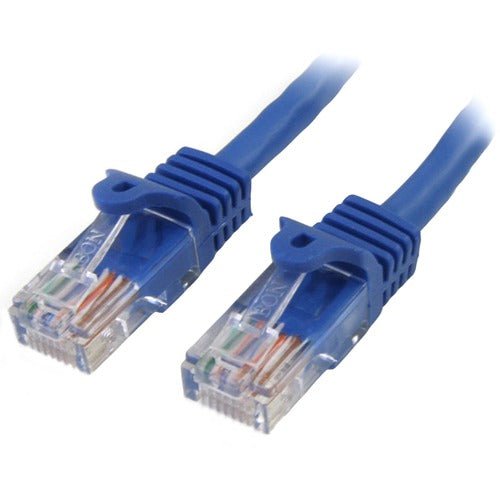 3m Blue Cat5e Snagless RJ45 UTP Patch Cable - Ethernet Network Cable, RJ45 Male to Male Cat5e Patch Cord for Home Office, Gaming, and Networking Setup