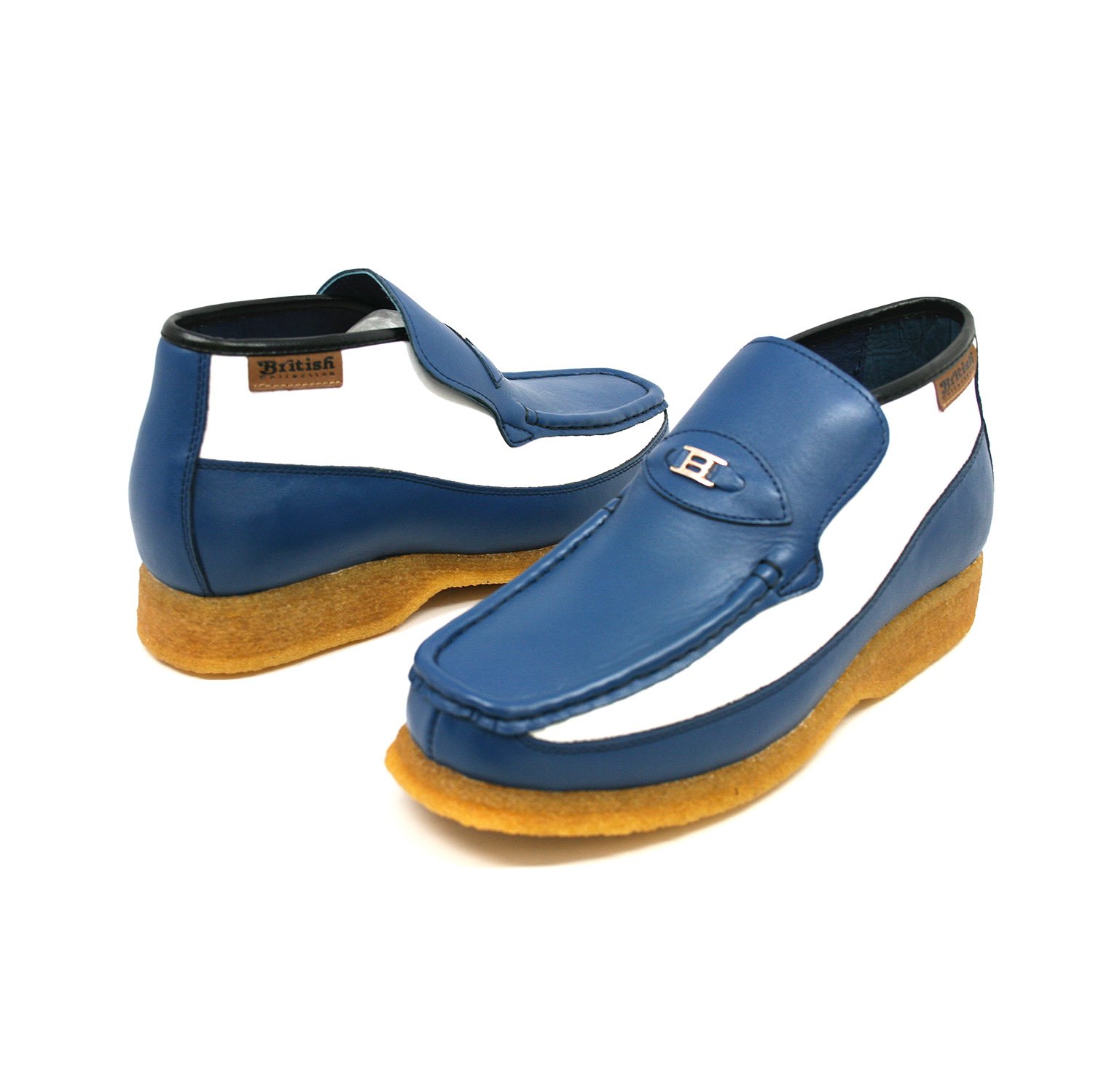 British Collection Checkers Slip-On Shoes for Men & Women - Classic Plaid Loafers for Casual Wear, Work & Travel