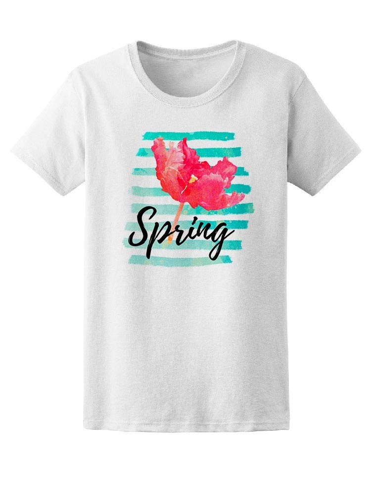 Trendy Pink Hibiscus Print Short Sleeve T-Shirt for Women - Spring Summer Casual Top, Beach Outing, Vacation Wear, Weekend Outfits