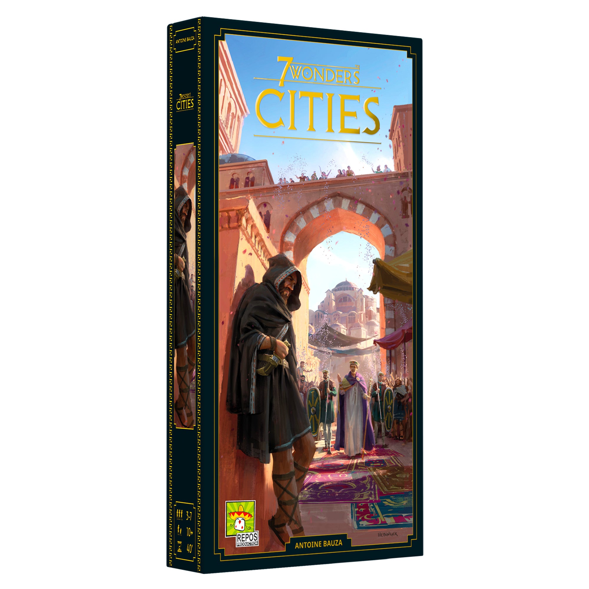 7 Wonders: Cities (New Edition) - Award-Winning Board Game for Adults & Families | Strategy Card Game for Game Nights & Parties | Perfect for 3-7 Players