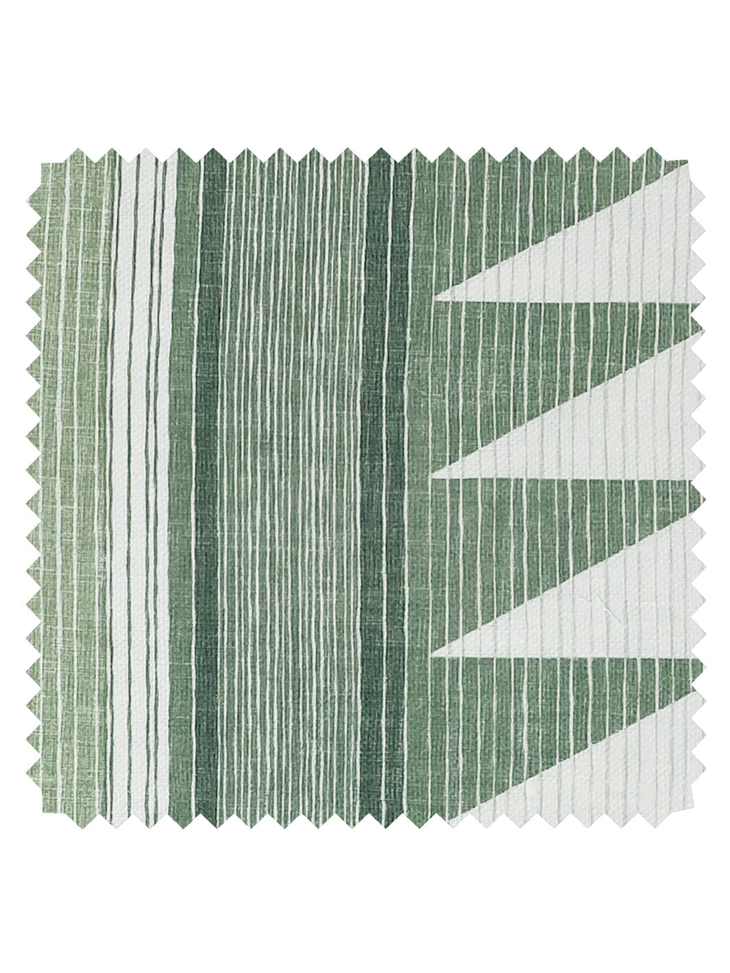 Nathan Turner Edwin Stripe Linen Fabric - Premium Green Linen for Upholstery, Curtains & Home Decor | Eco-Friendly & Durable