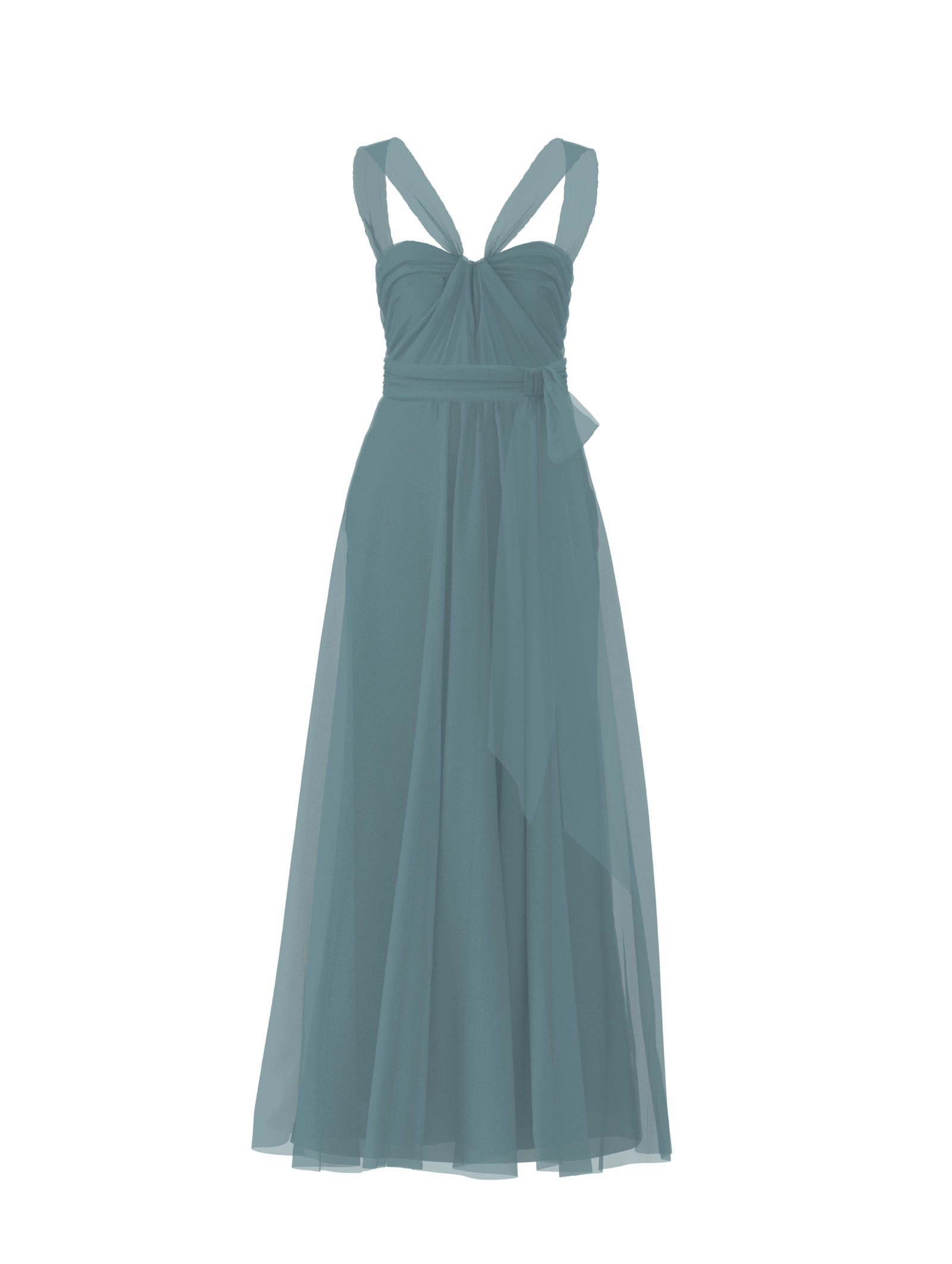 Cerisa Bodice & Justine Skirt Set with Teal Sash Belt - Elegant Vintage-Inspired Outfit for Renaissance Fairs, Cosplay, and Themed Parties